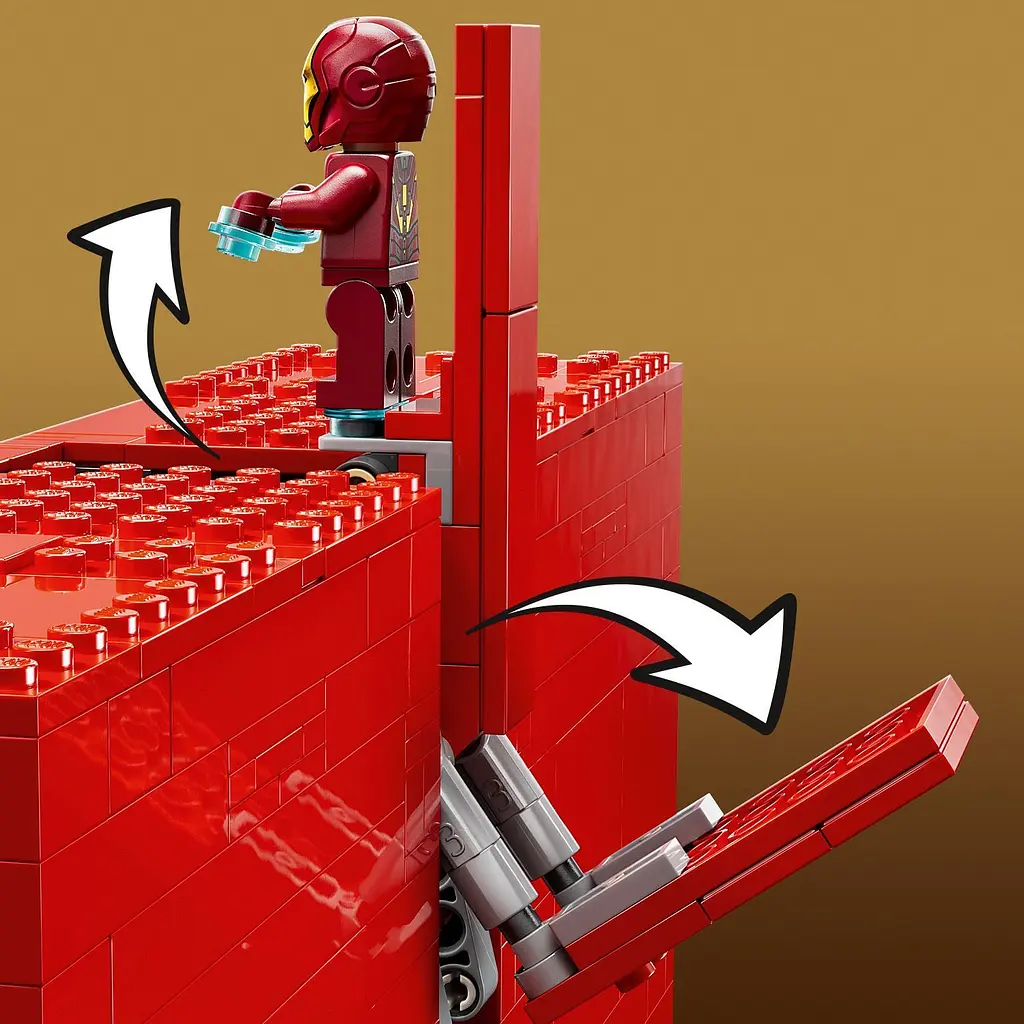 Конструктор LEGO Super Heroes Логотип і мініфігурки Marvel 931 деталь (76313) - фото 7