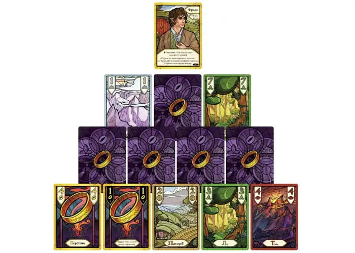 Настільна гра Geekach Games Братство Персня. Карткова гра (The Fellowship of the Ring The Trick Taking Game) (укр.) (GKCH224fs) - фото 6
