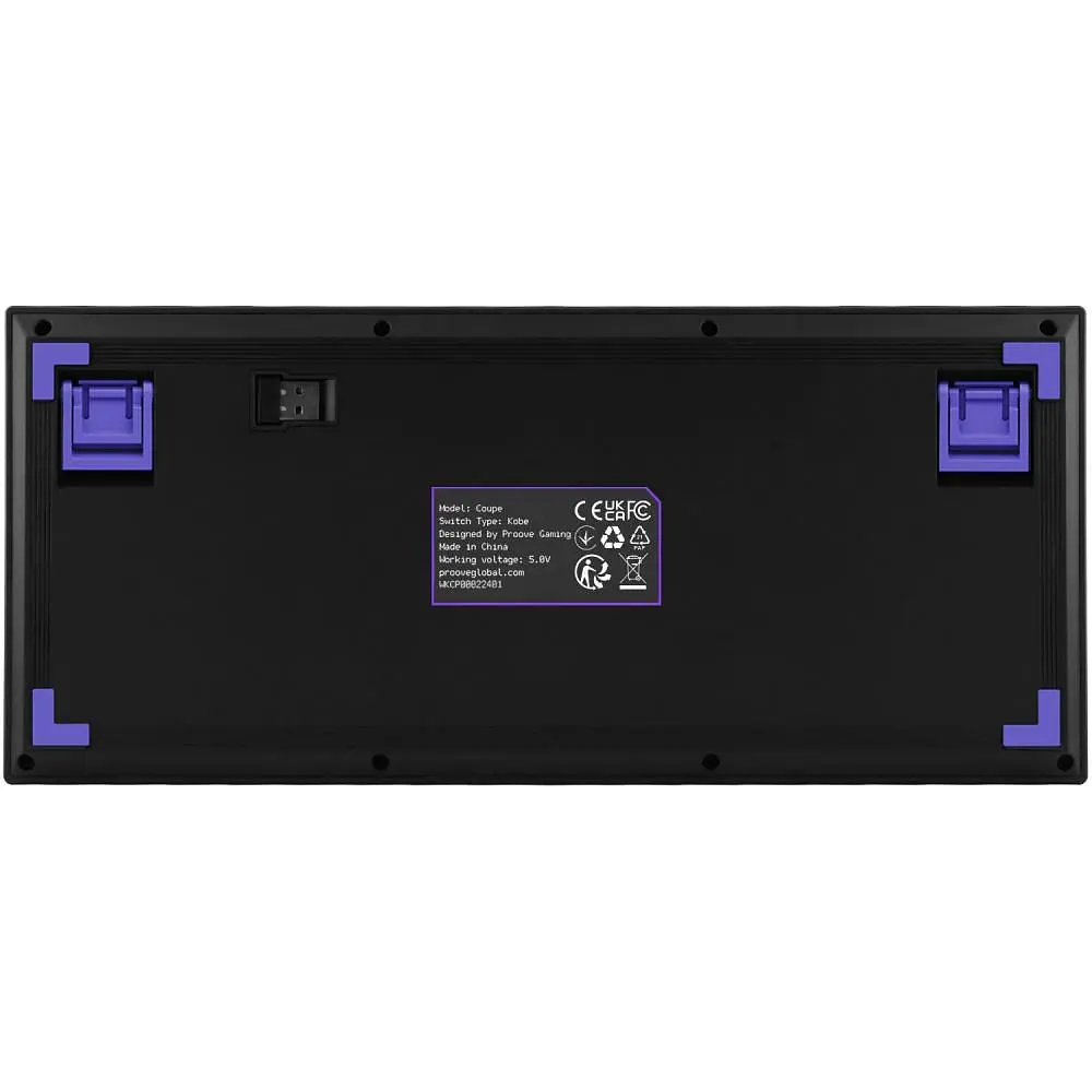 Клавиатура Proove Gaming Coupe (украинская раскладка) Black Purple (WKCP00022416) - фото 7