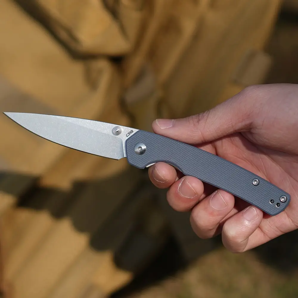 Ніж CJRB Kain SW AR-RPM9 G10 Gray - фото 4