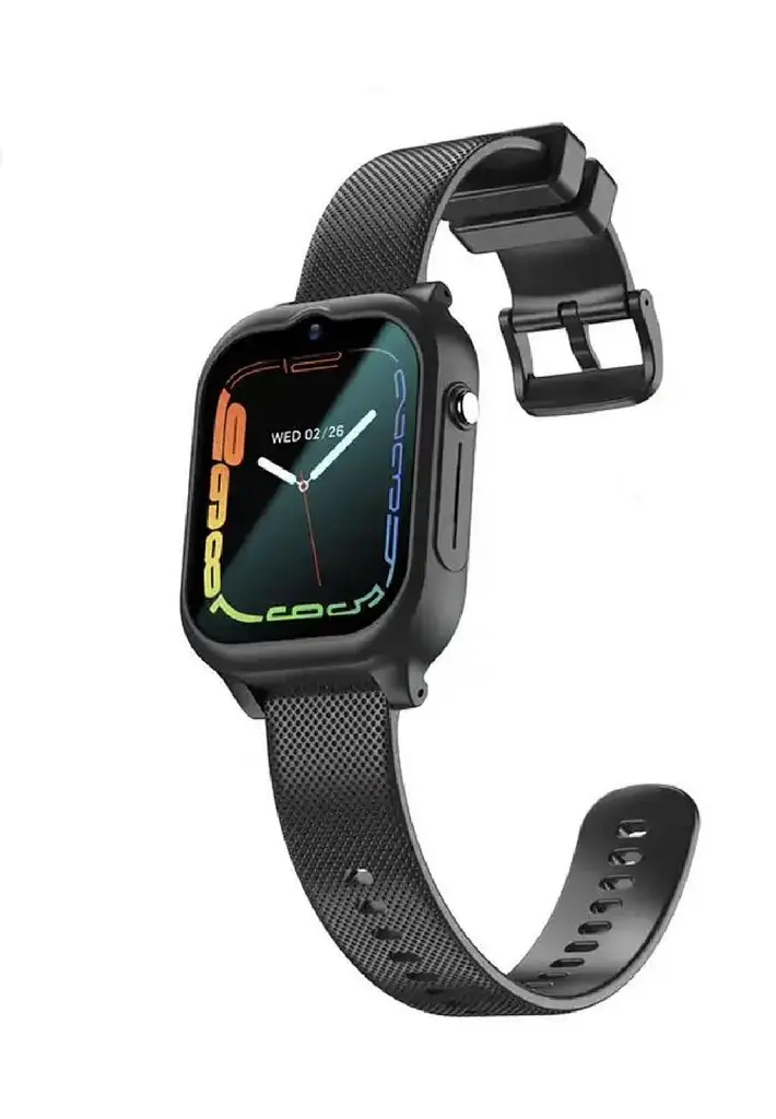 Детские смарт-часы Lemfo K26 с GPS видеозвонком HD-камерой и 2 дополнительными корпусами в комплекте Черный - фото 5