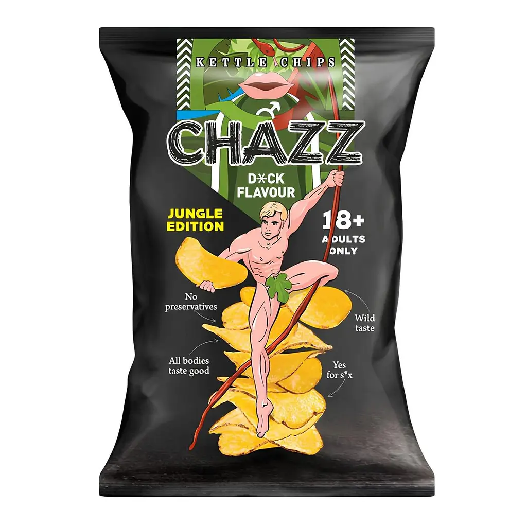 Чіпси Chazz D*ck Flavour Limited Edition 18+ 90 г