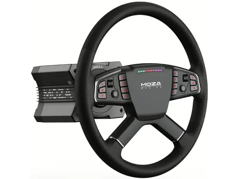 Руль Moza Racing TSW Truck RGB Black (RS060) - фото 3