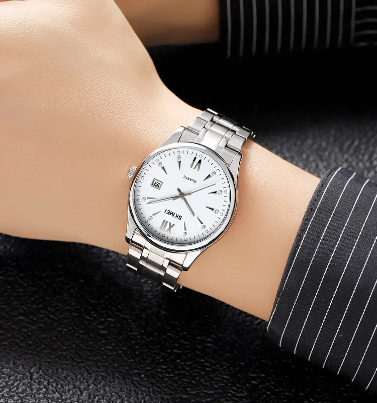 Наручные часы мужские 2158SIWT Silver-White Skmei acs0030220 - фото 3