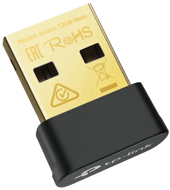 USB-адаптер TP-Link Archer T2UB nano AC600 BT 4.2 USB2.0 (6943509) - фото 5