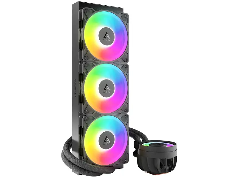 Водяне охолодження ARCTIC Liquid Freezer III Pro 360 A-RGB Black (ACFRE00184A) - фото 2
