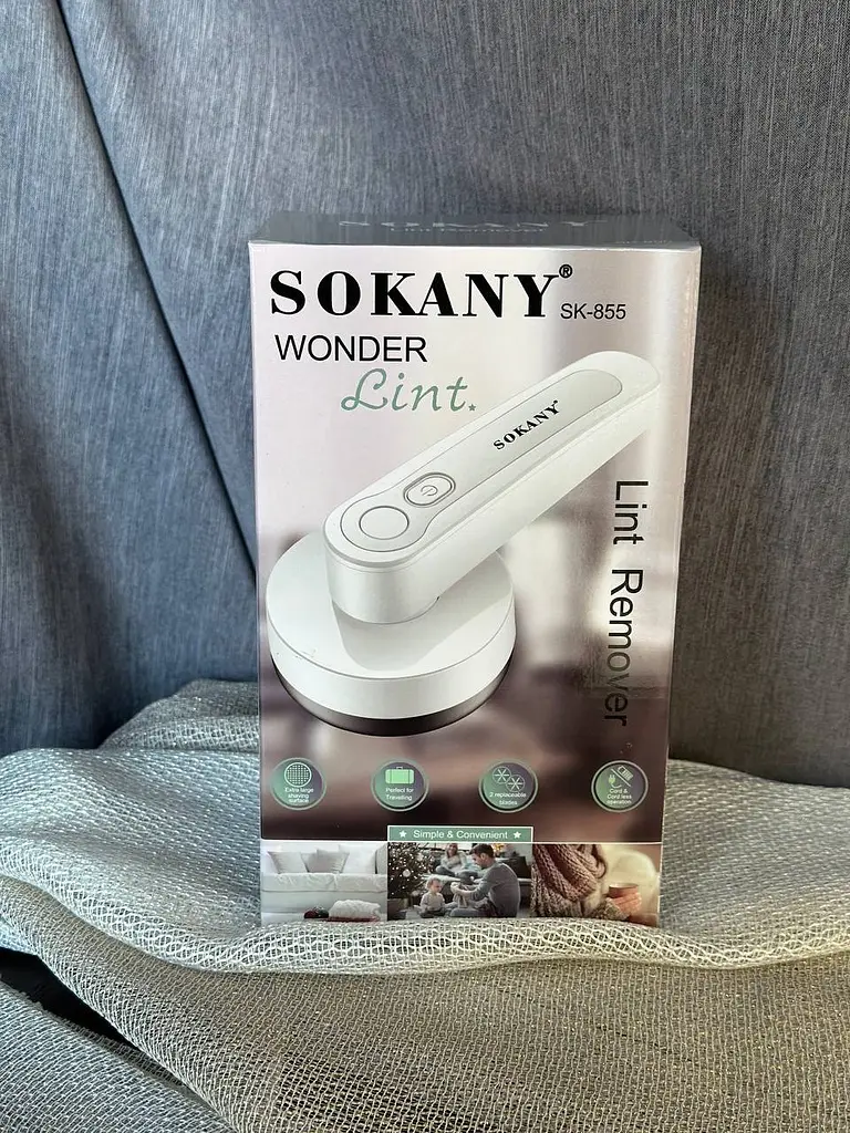 Акумуляторна машинка для стрижки видалення катишок Sokany SK-855 для одягу 5 Вт Білий - фото 10