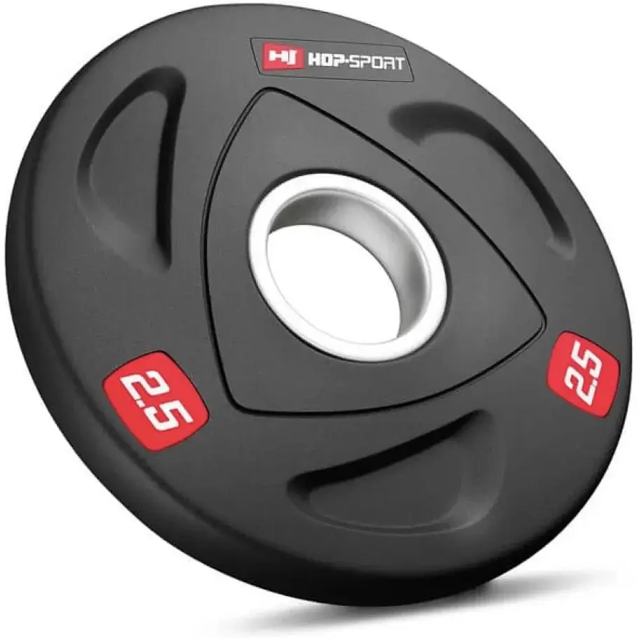 Набір олімпійський Hop-Sport PRO 175кг з W-подібним грифом - фото 4