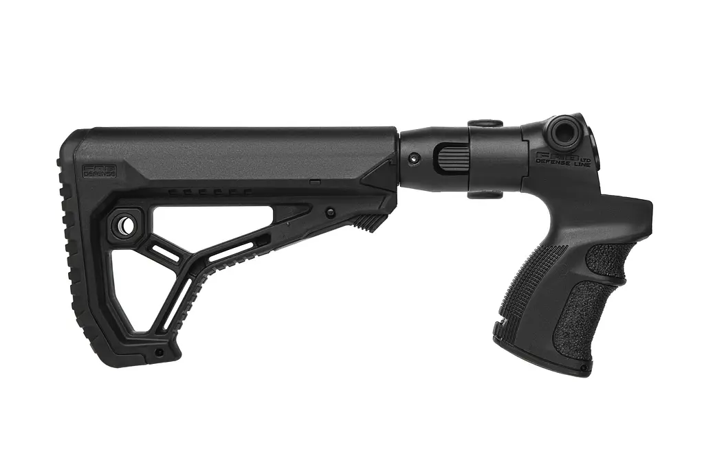 Приклад складной с пистолетной рукояткой Fab Defense для Mossberg 500 черный AGMF500FK - фото 7