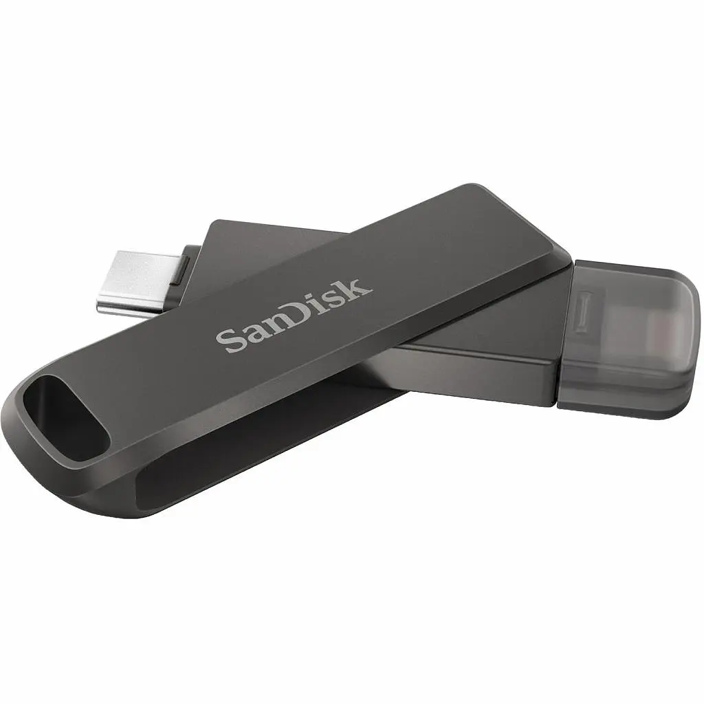 USB флеш накопичувач SanDisk 64GB iXpand Drive Luxe Type-C /Lightning (SDIX70N-064G-GN6NN) - фото 4