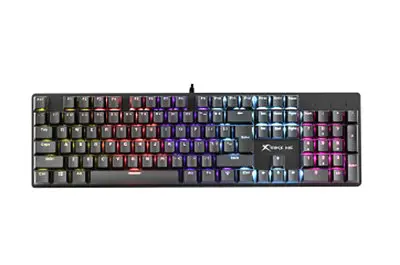 Клавиатура ведущая Xtrike ME GK-980 подсветка 6 цветов LED Черная - фото 2