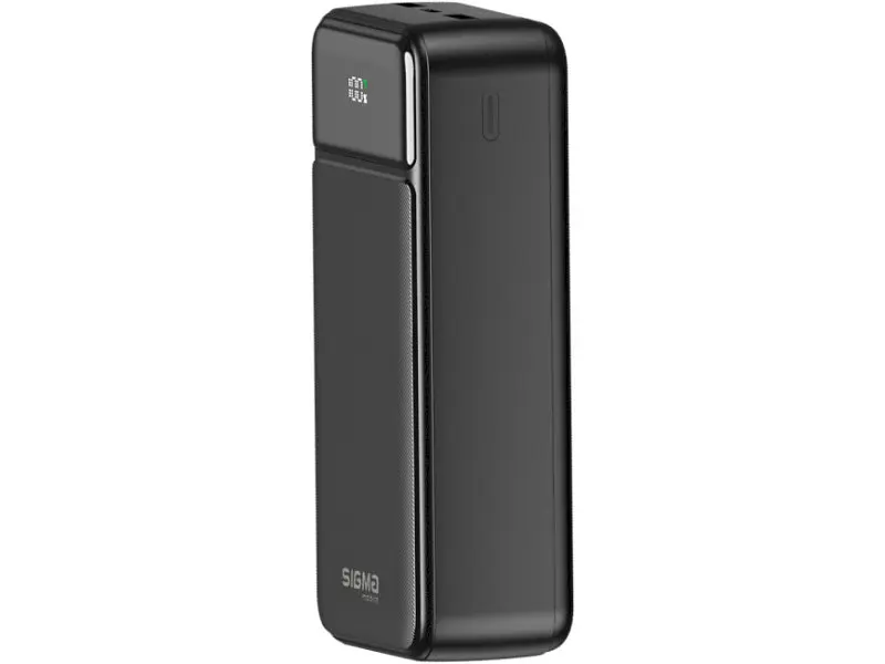 Зовнішній акумулятор (Power Bank) Sigma mobile X-power 30000mAh Black (SI30A4QL) - фото 2