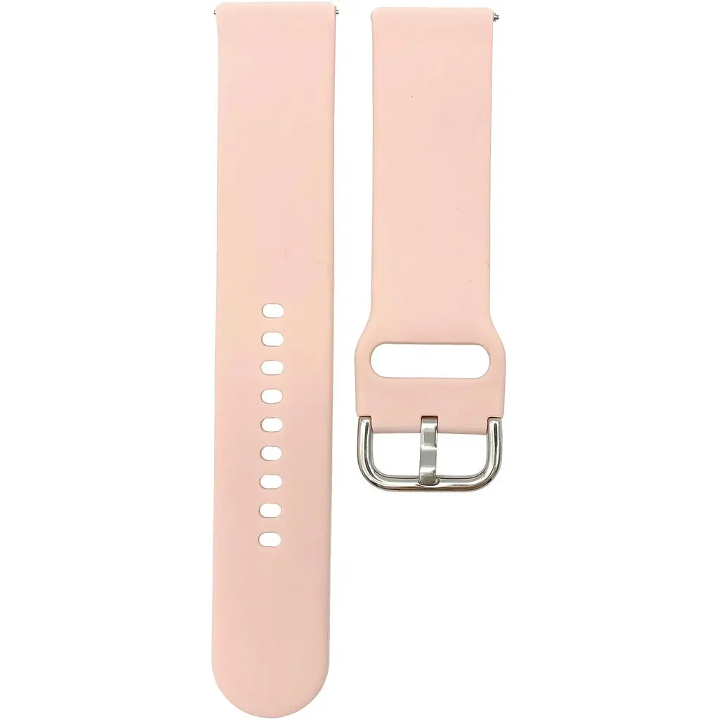 Ремешок DK CDK для Xiaomi Watch S4 "L" 22mm Silicone Sport Band Classic (011018) (pink) - фото 2