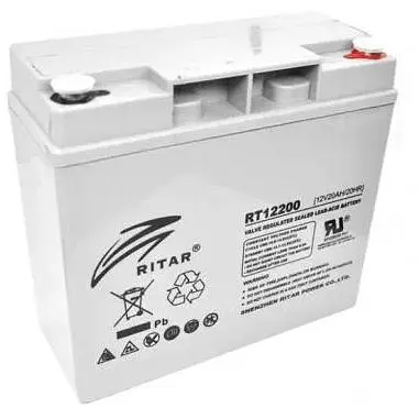 Батарея к ИБП Ritar AGM RT12200, 12V-20Ah (RT12200) - фото 1