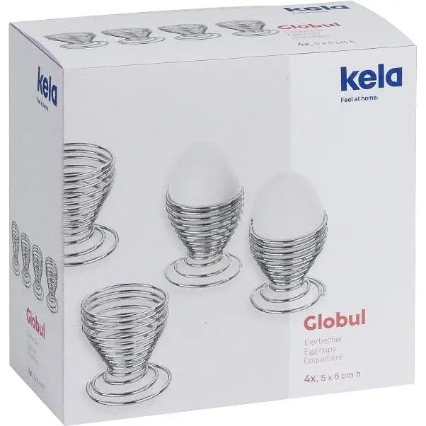 Набір підставок для яєць Kela Globul 5х6 см 4 шт. (17580) - фото 4