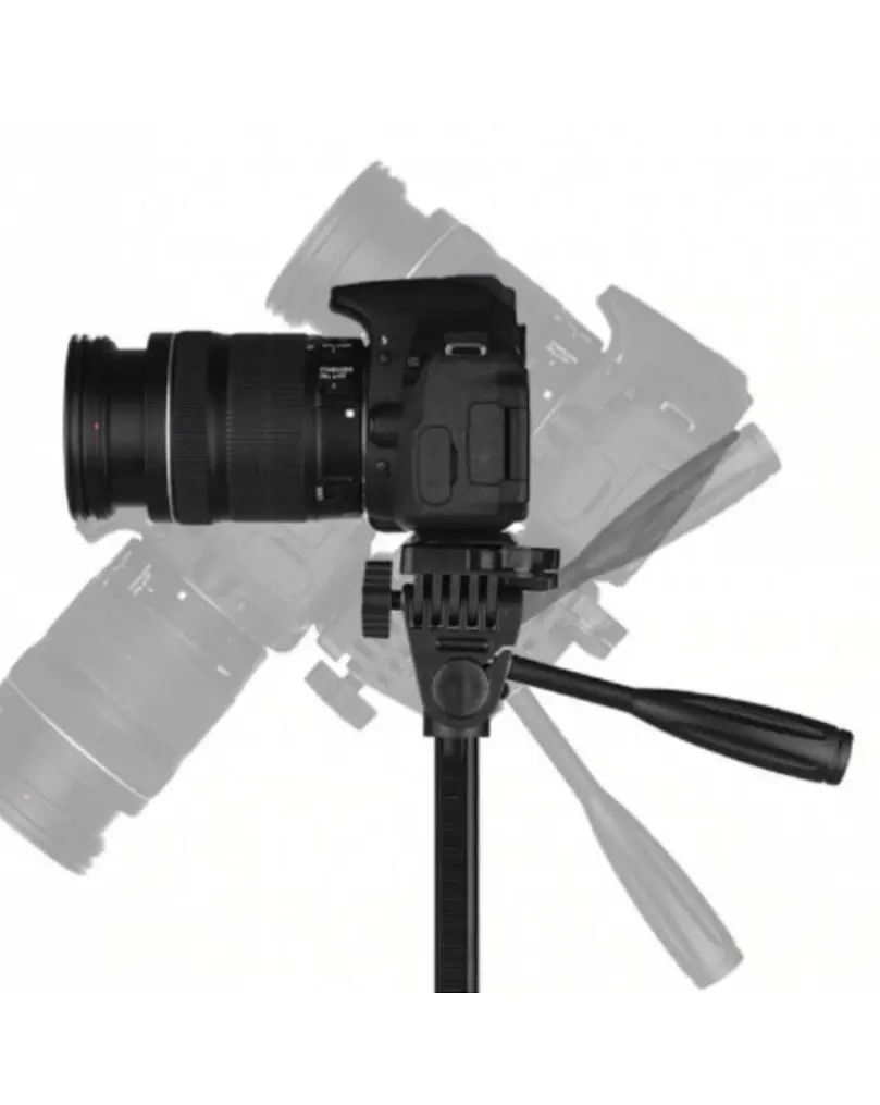 Штатив для смартфона камери та фотоапарата TRIPOD 3366 Чорний - фото 6