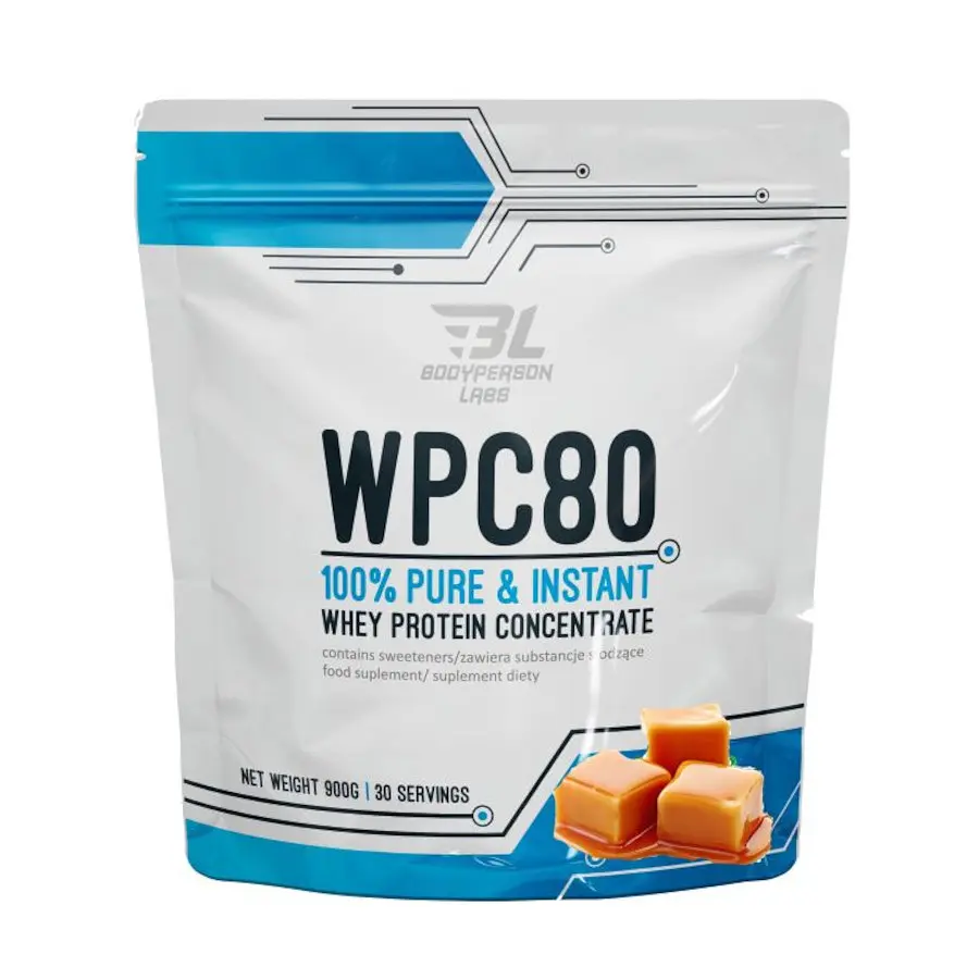 Протеїн Bodyperson Labs WPC80, 900 грам - Солона карамель