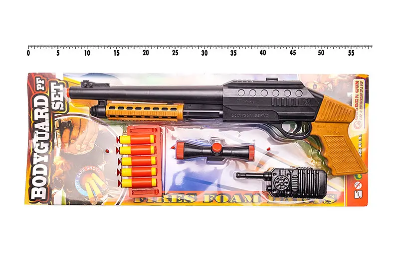 Іграшковий дробовик "Bodyguard" з м'якими кулями Golden Gun 921GG - фото 2