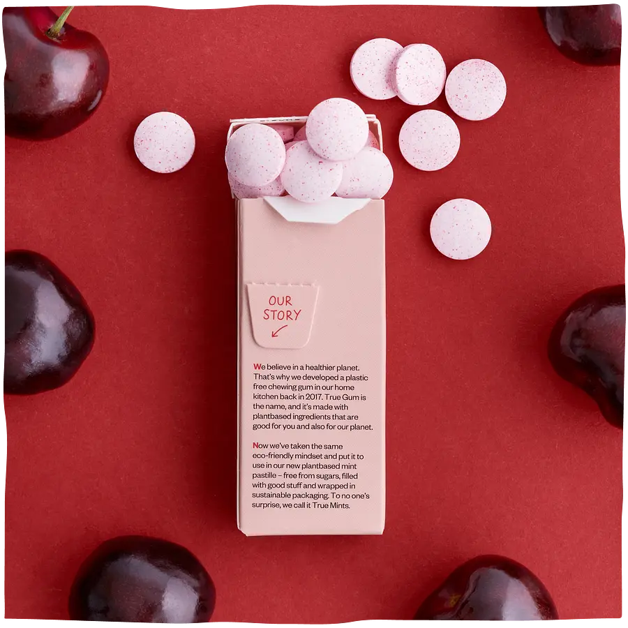 Конфеты True Mints мятные со вкусом вишни 13 г - фото 4