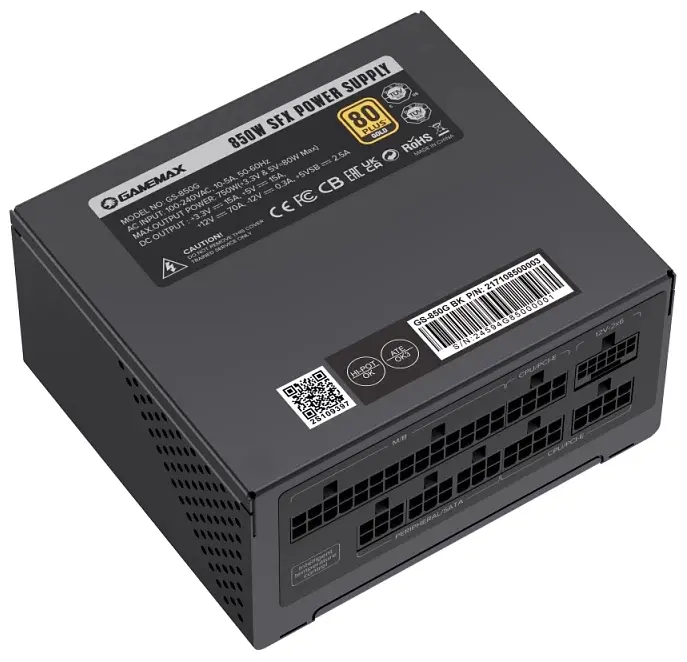 Блок живлення 850 Вт, GS-850G, Black, SFX GameMax teh0028891 - фото 8