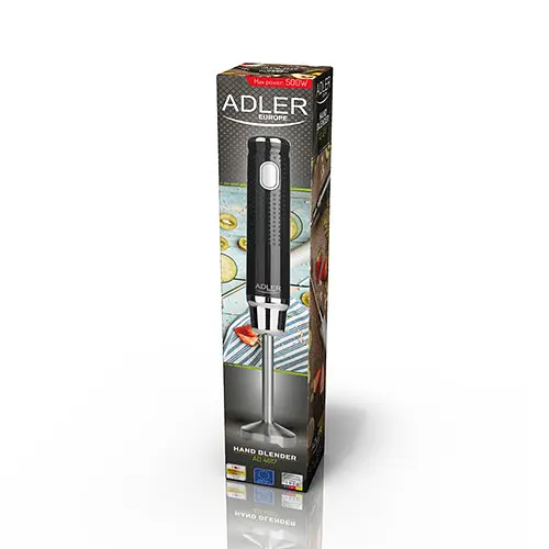 Блендер занурювальний Adler AD 4617 Black - фото 5