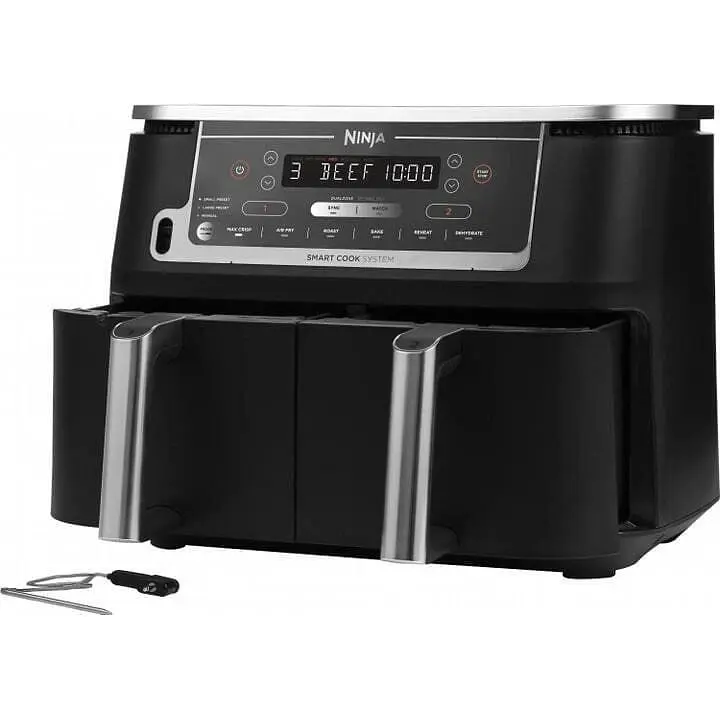 Мультипечь (аэрофритюрница) Ninja Foodi Max Dual Zone Smart Cook AF451EU - фото 4