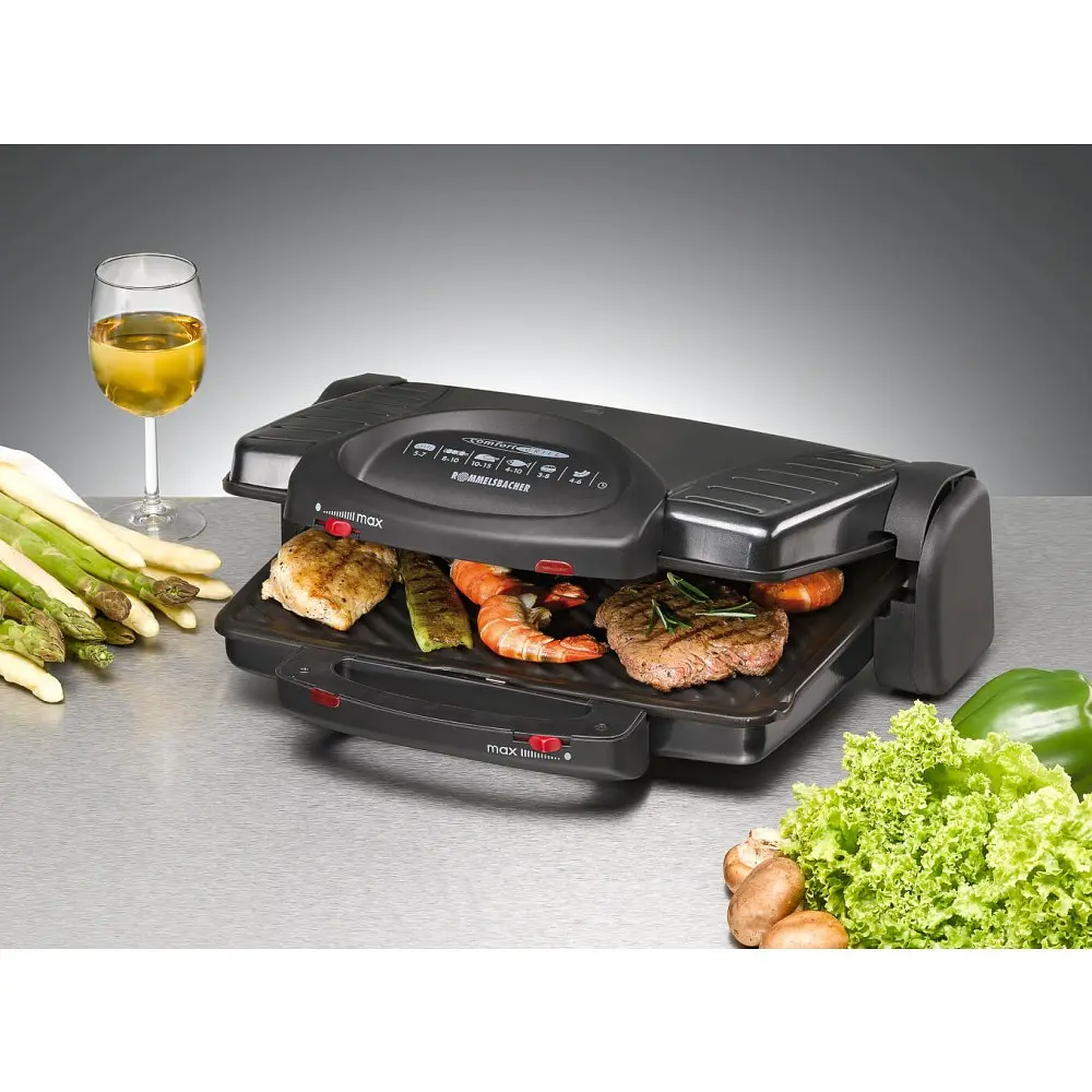 Контактный гриль Rommelsbacher KG 2000 Comfort Grill 'TwinSet' - фото 2