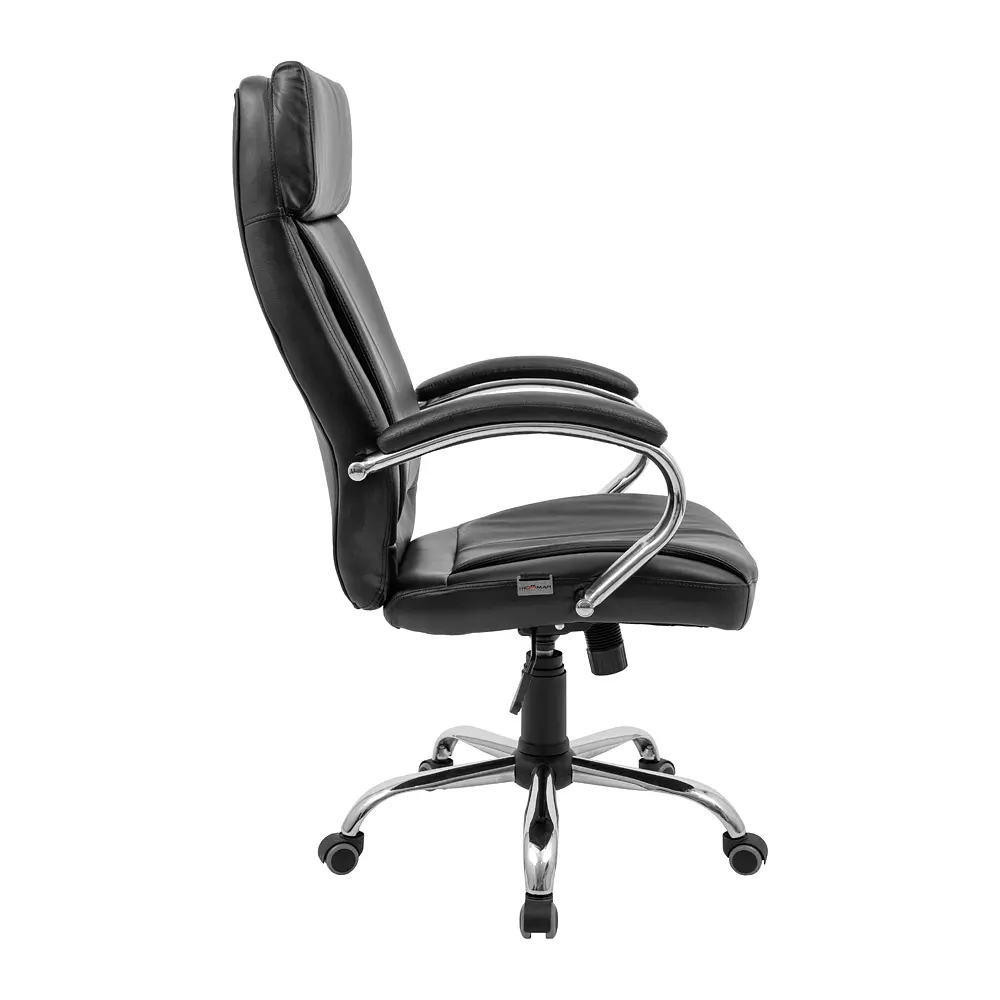 Крісло Richman Монреаль комплектація Хром механізм M-1 (Tilt) оббивка Чорний - фото 3