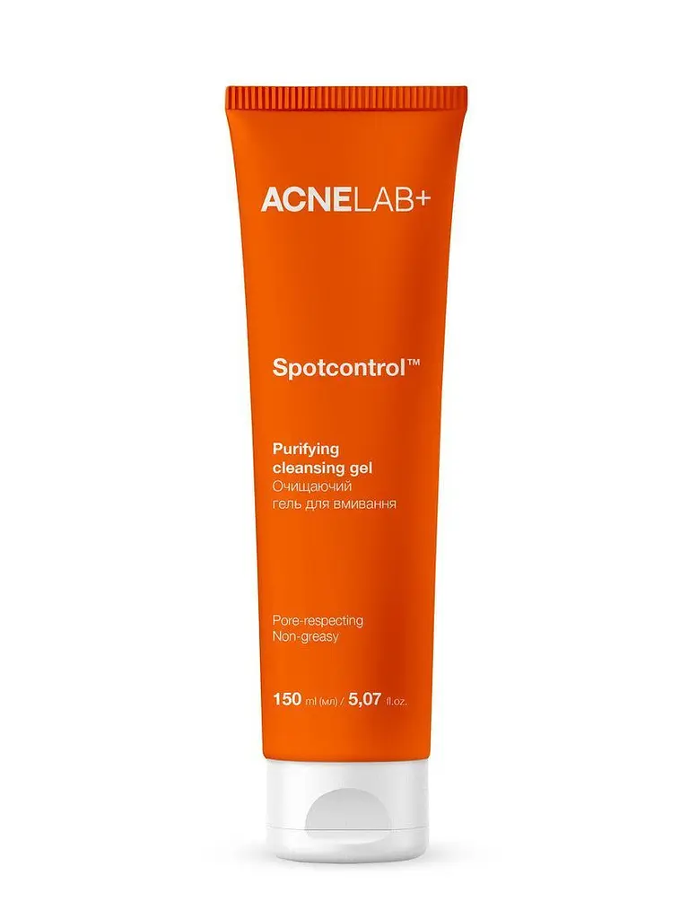 Очищаючий гель для вмивання ACNELAB+ Spotcontrol Purifying Cleansing Gel, 150 мл
