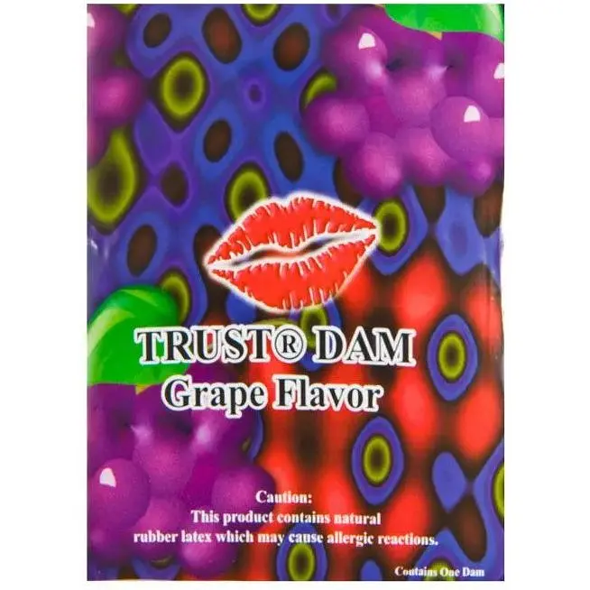 Латексна серветка One Latex Dental Dams Grape 1 шт. - фото 5