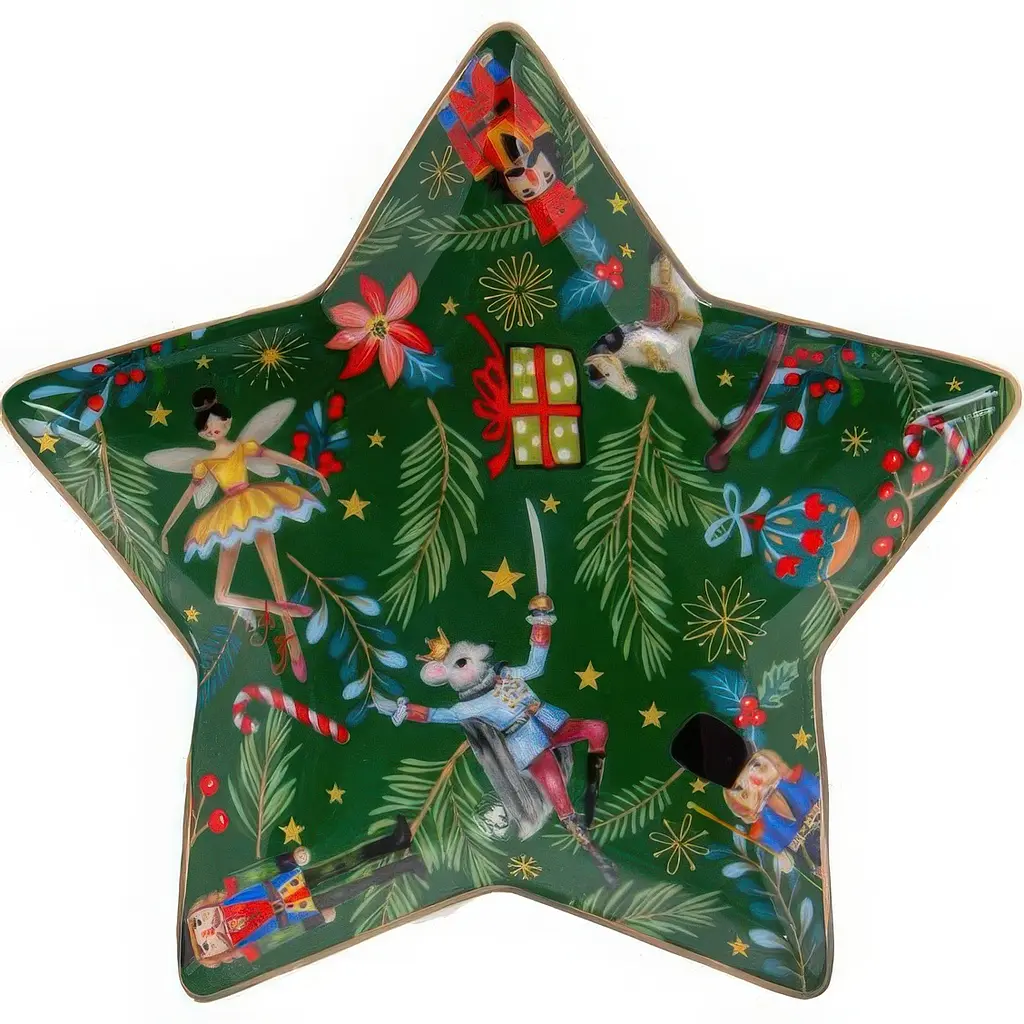 Набір салатників Lefard Green Christmas 15 см 2 шт. (922-074) - фото 2