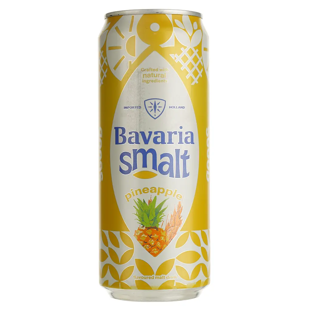 Пиво безалкогольное Bavaria Smalt Pineapple 0% 0.33 л ж/б - фото 2