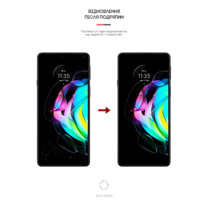 Плівка захисна Armorstandart Matte Motorola Edge 20 (ARM61130) - фото 3
