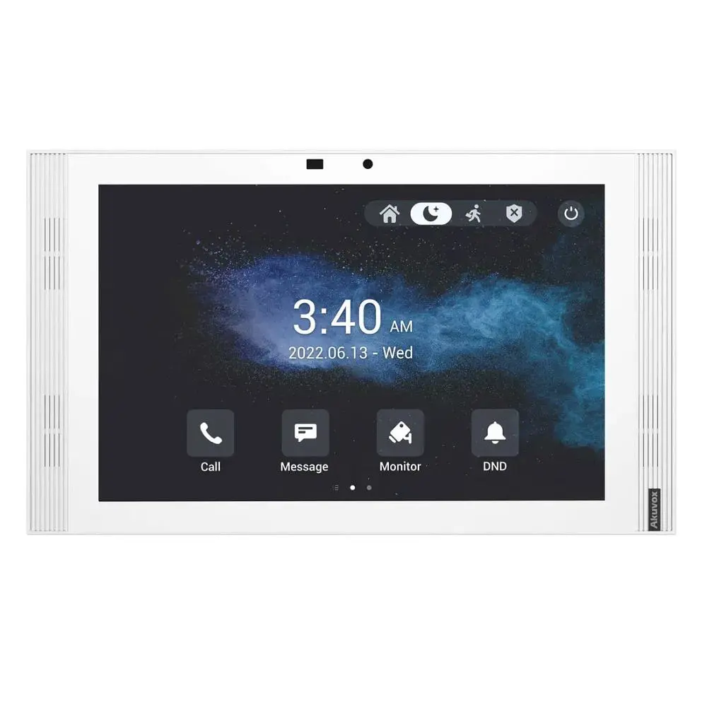 Відеодомофон 10” WiFi Akuvox S567A White SIP Android з камерою та Bluetooth (00-00002555)