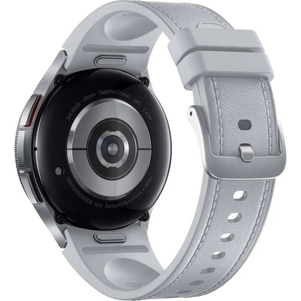 Смарт-годинник Samsung Galaxy Watch6 Classic 43mm eSIM Silver (SM-R955FZSA) EU [90448] - фото 4