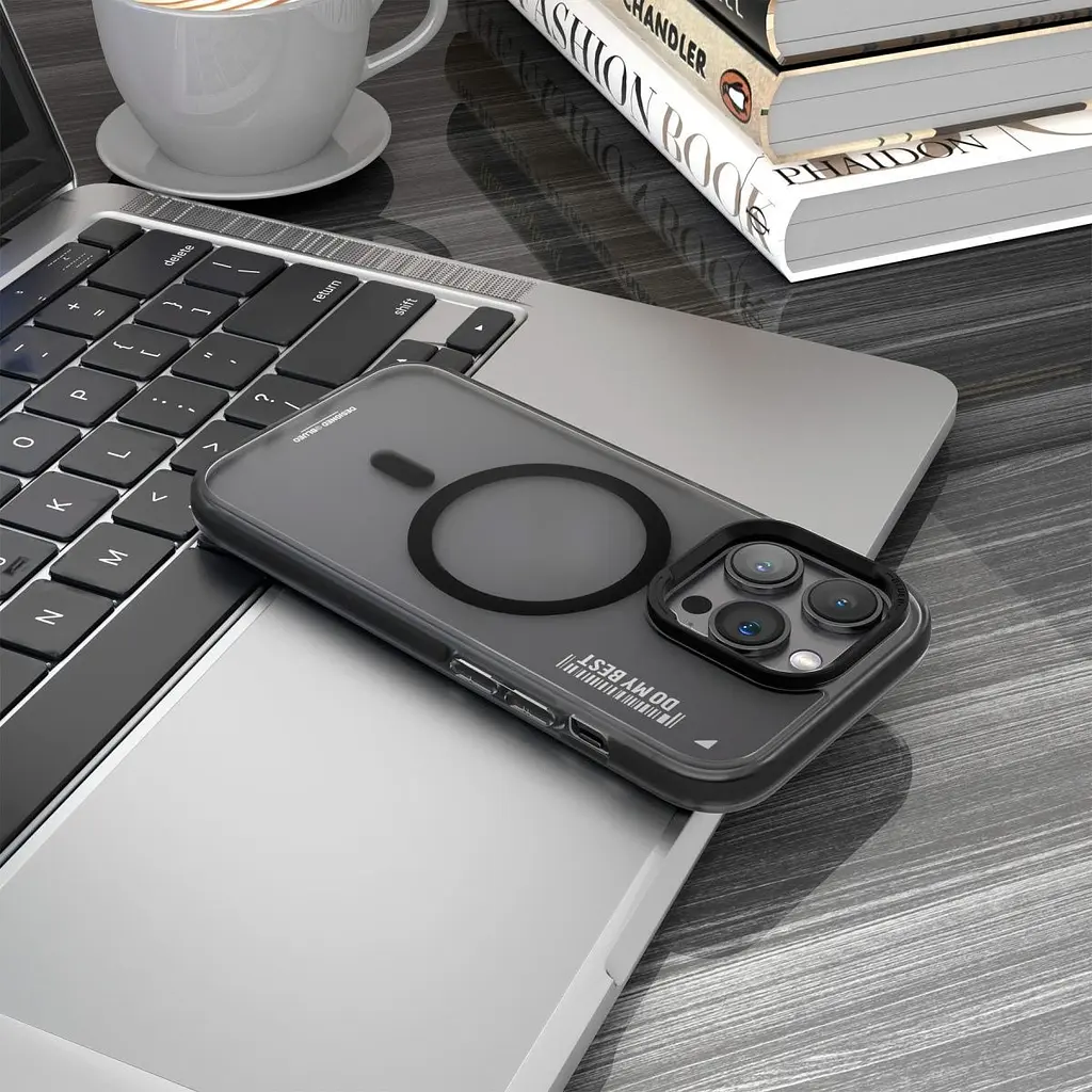 Чохол Blueo Dual Color with MagSafe для Apple iPhone 14 Pro Black [84448] - фото 2