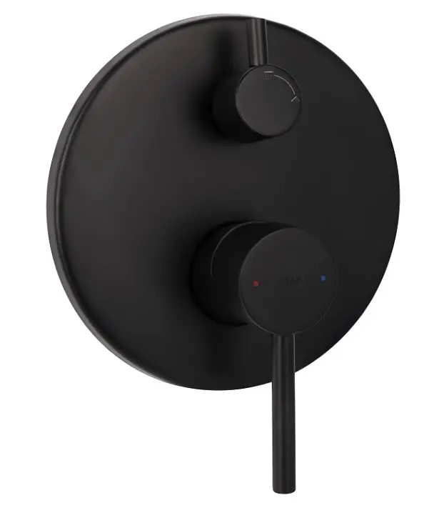 Душова система універсальна Qtap Scorpio Black Matt прихованого монтажу QTSCO113BLM45897 - фото 2