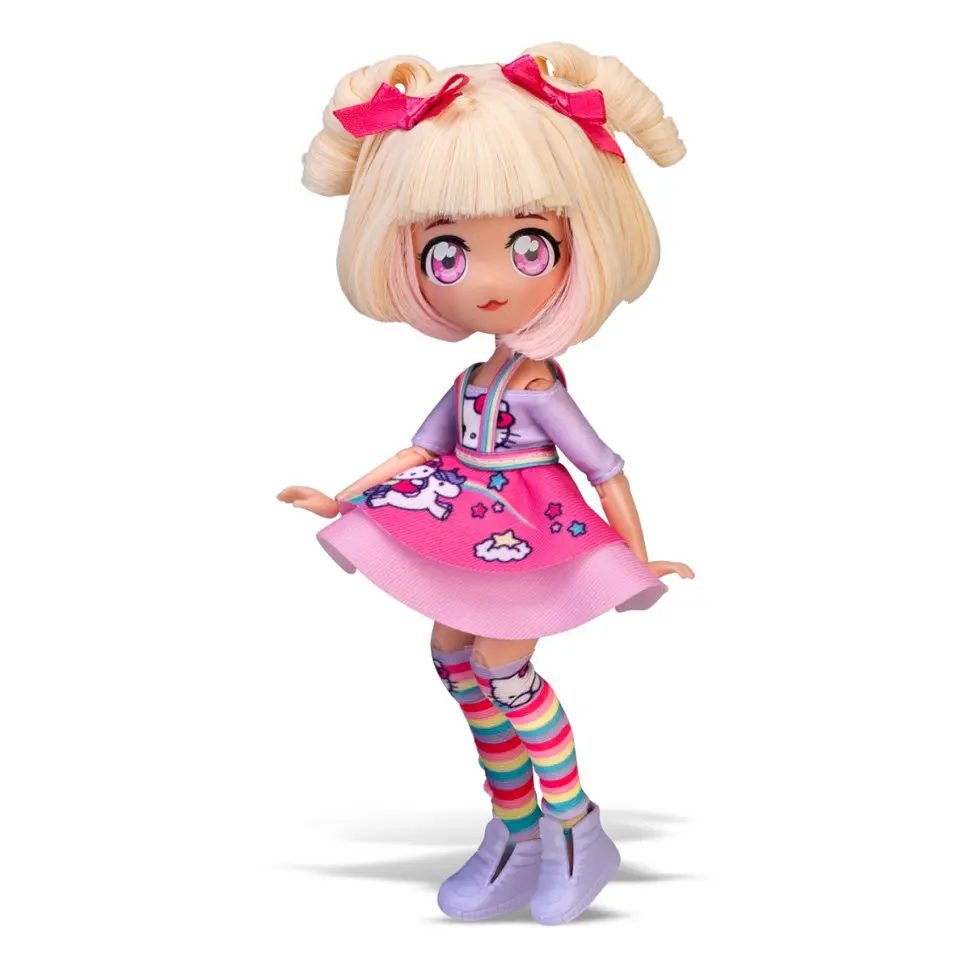 Дитяча лялька "Цукерка Єдиноріг" 4SF Manga Dolls HKTF0400 серії "Hello Kitty" - фото 7