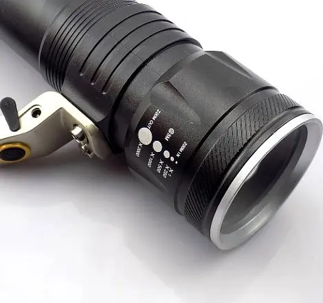 Ручной фонарик Police BL-801-9 Zoom (Черный) - фото 4