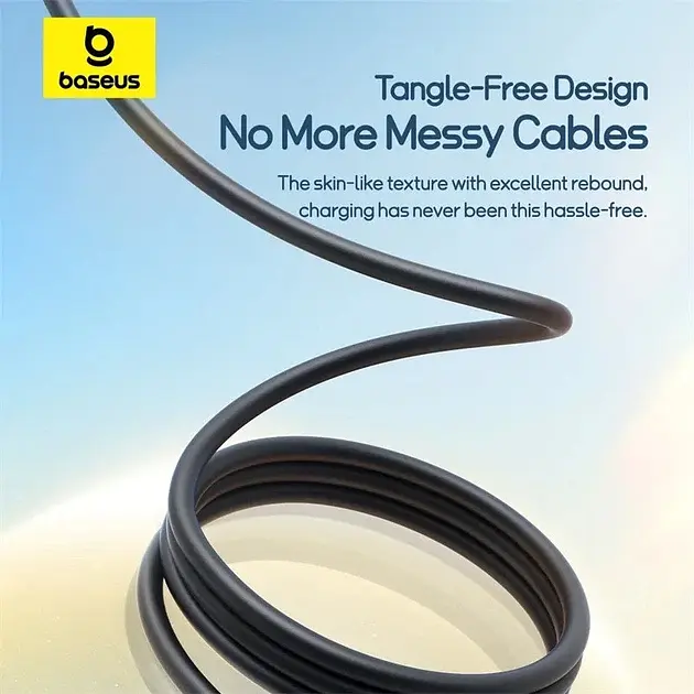 Кабель Baseus Ultra-Fast 3in1 Fast Charging Cable USB для MicroUSB+Lightning+Type-C 3.5A 0.8m P10376303121-01 Black - фото 3