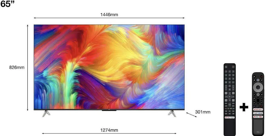 Телевізор TCL 65P638 - фото 2