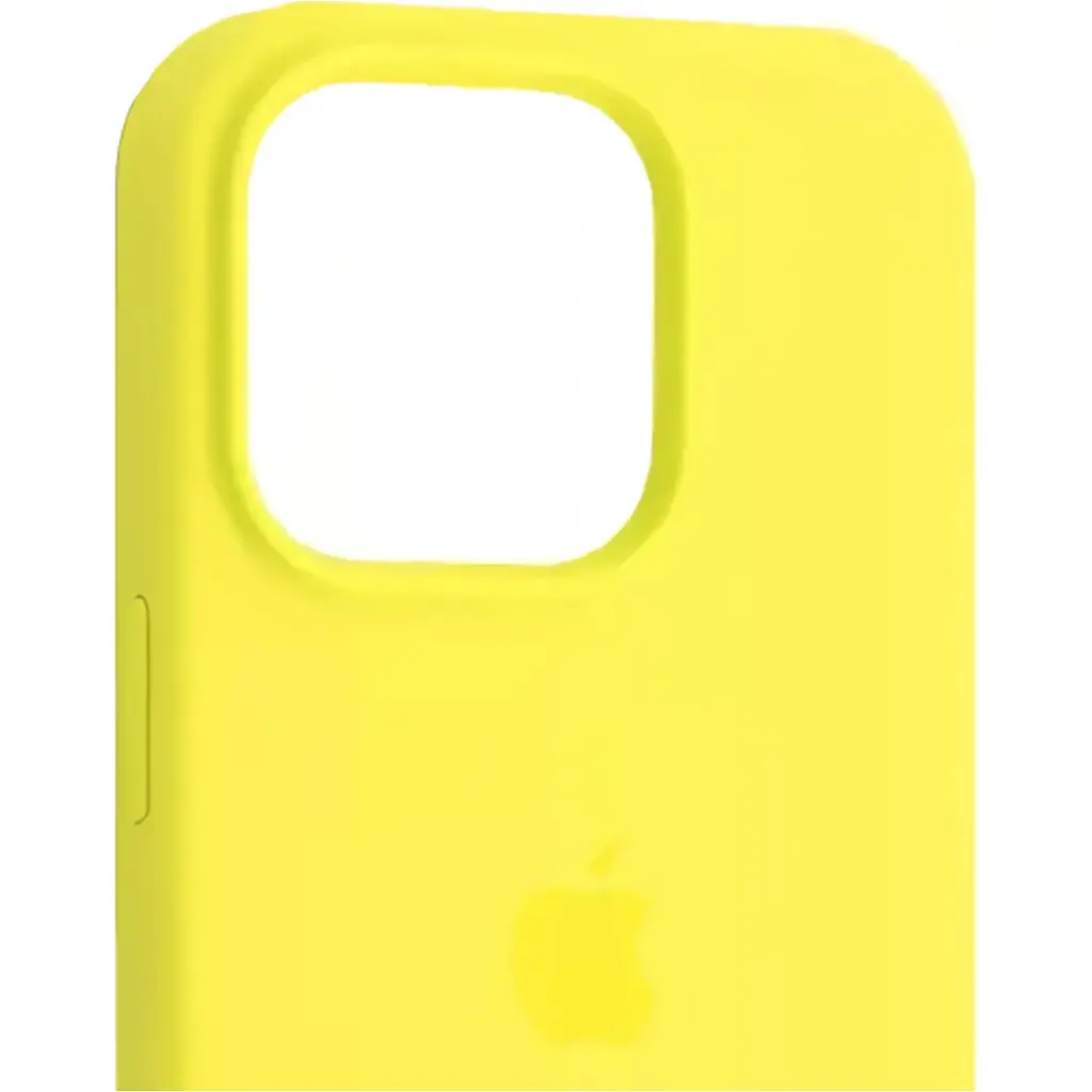 Чохол Silicone Case для Apple iPhone 16 Pro Yellow AA [115026] - фото 3