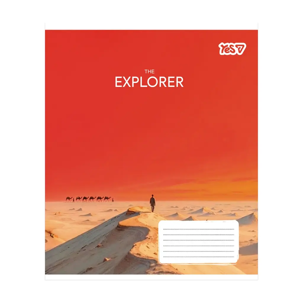 Зошит Yes The explorer А5 48 аркушів клітинка (769051), в асортименті - фото 5