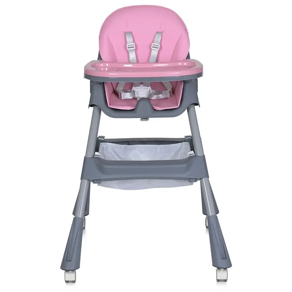 Стільчик для годування M 5722 Lilac до 20 кг складаний 5-ти точковий екошкіра - фото 7