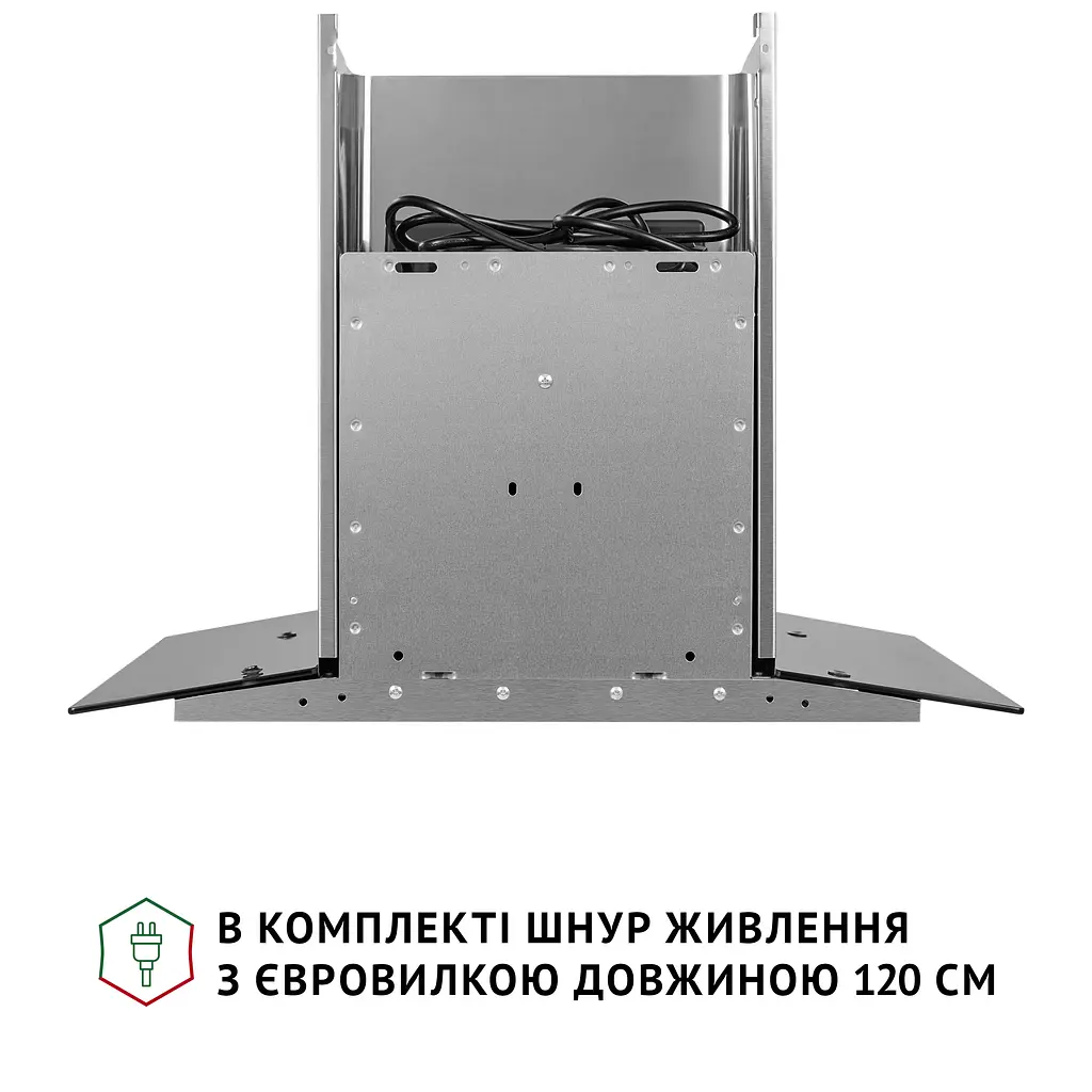 Витяжка декоративна зі склом PERFELLI GRASSI 6HMX INOX - фото 9