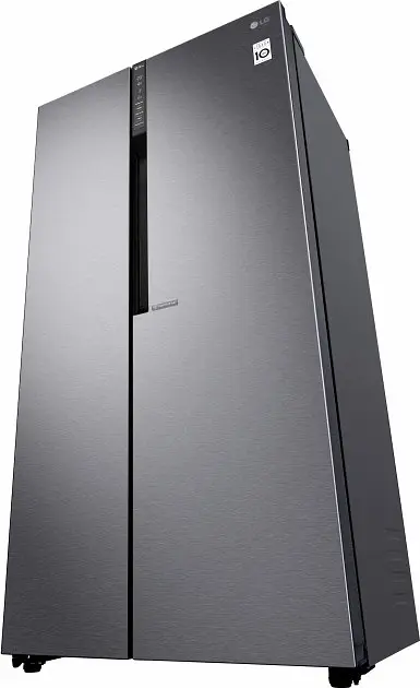 Холодильник SBS LG GC-B247JLDV 179х72х91см 2 двері холодильне відділення-394 л морозильне відділення-219 л A+ NF зона свіжості дисплей зовнішній платиново-сріблястий (GC-B247JLDV) - фото 2