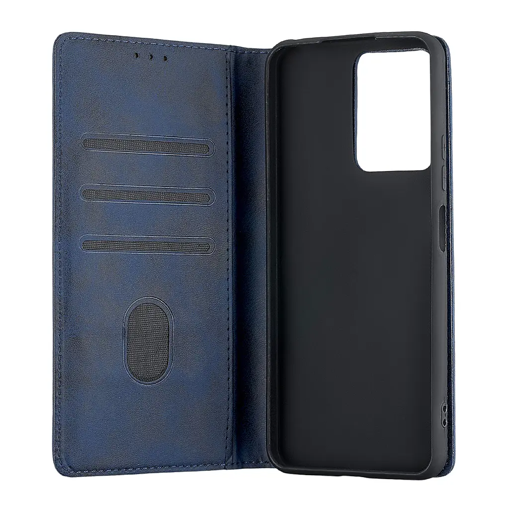 Чохол-книжка Premium Xiaomi Redmi Note 12 4G Dark Blue - фото 2