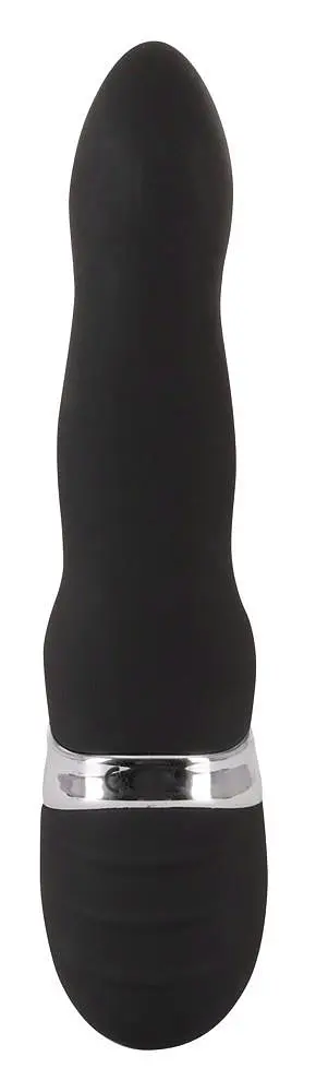 Вібратор-кролик Sweet Smile Rechargeable Blacky 21 см чорний - фото 4