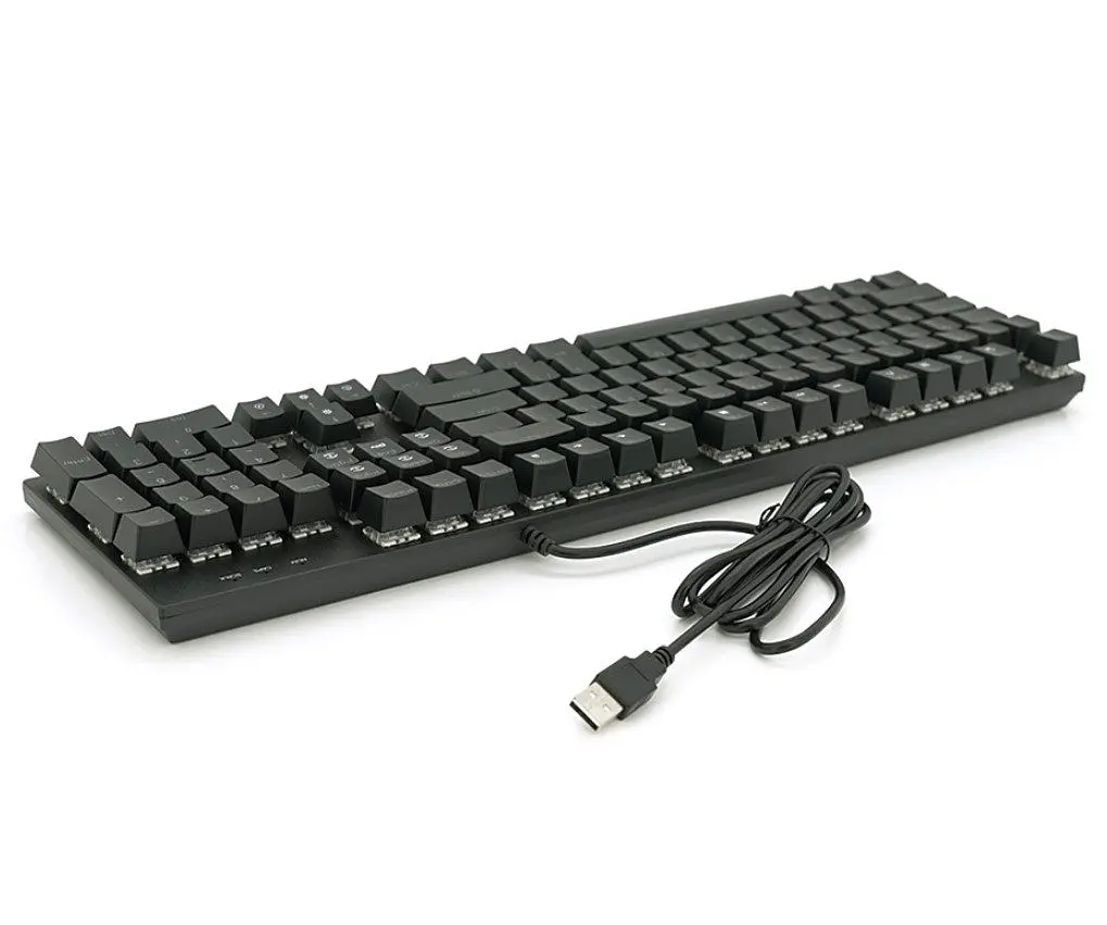 Клавіатура механічна ігрова з підсвіткою iMICE Model GK-600 USB Wired Type-C, Eng/Укр/Рус, Black - фото 4