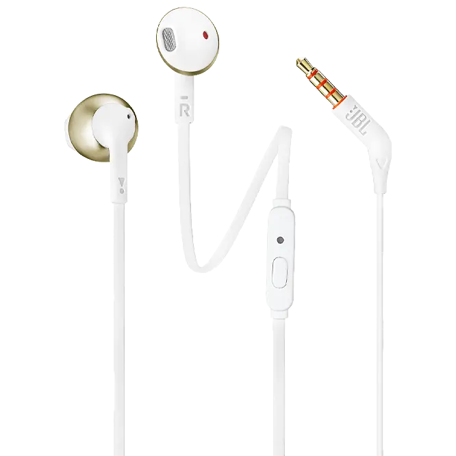 Наушники JBL вкладыши T205 проводная гарнитура Rose Gold ( T205RGD) - фото 6